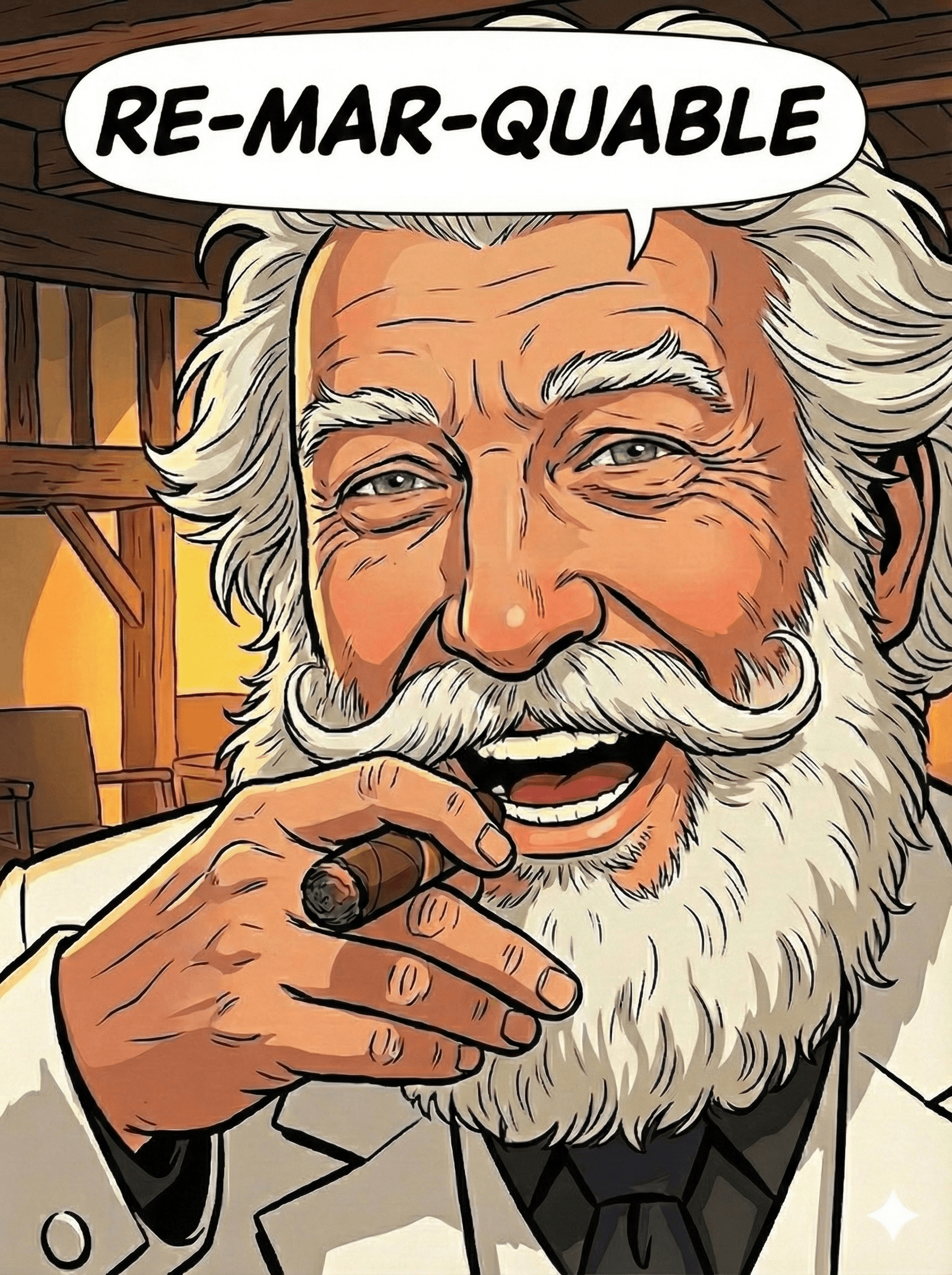 Guy ROBBE - Fondateur des Joyeux Épicuriens - RE-MAR-QUABLE!